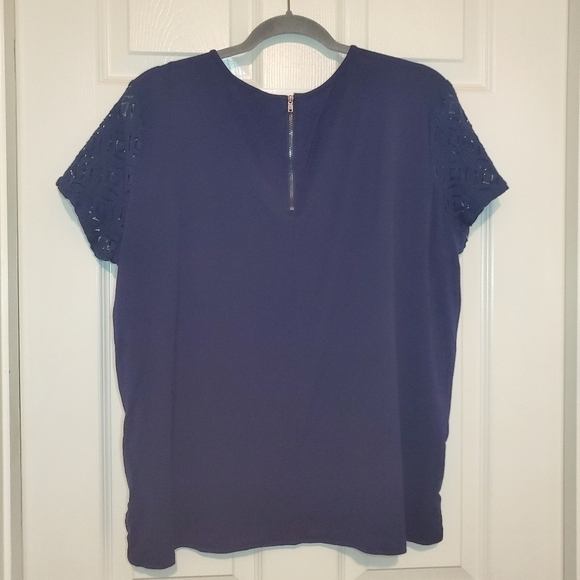 Market and Spruce Navy Top Sz XXL - Picture 5 of 9